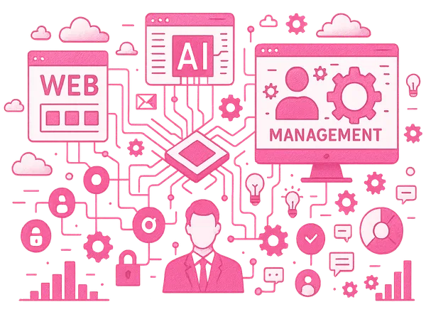 Software development illustration