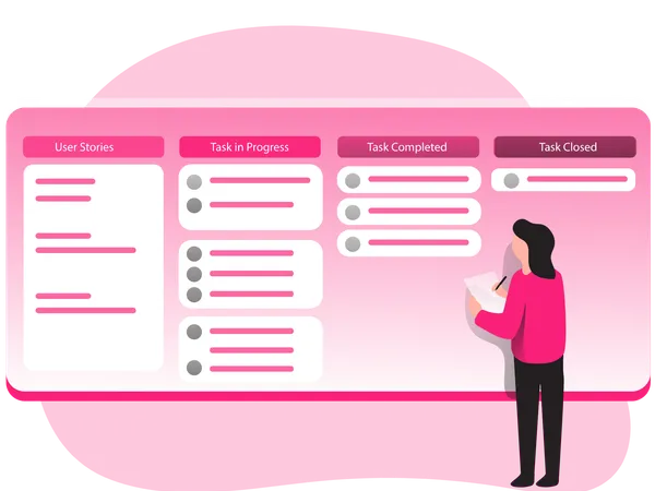 Data-driven management illustration